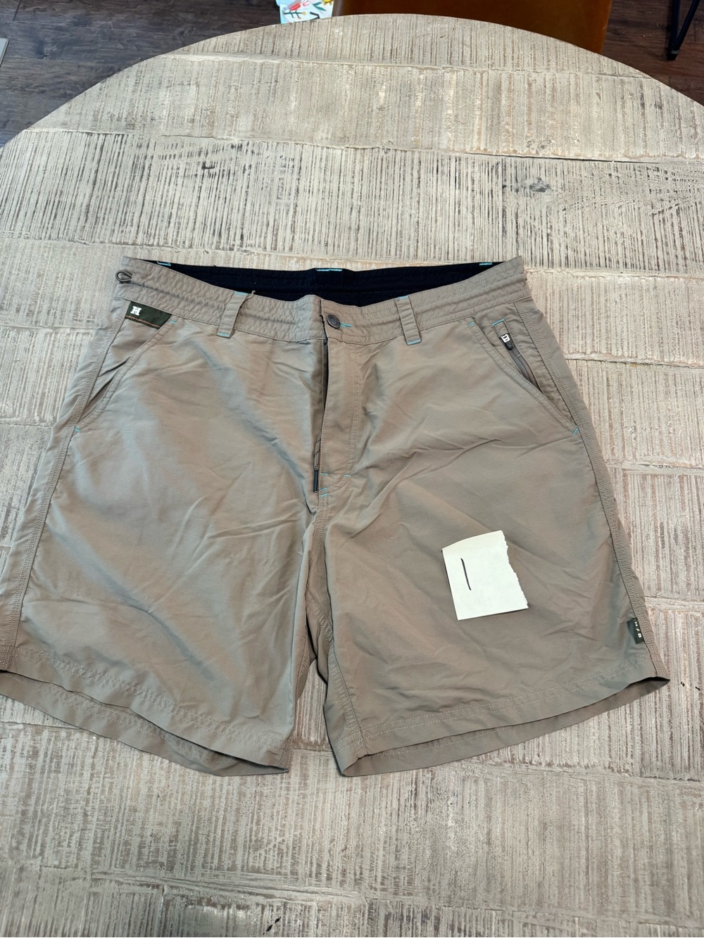 Howler Brothers Men's Tan Hybrid Shorts